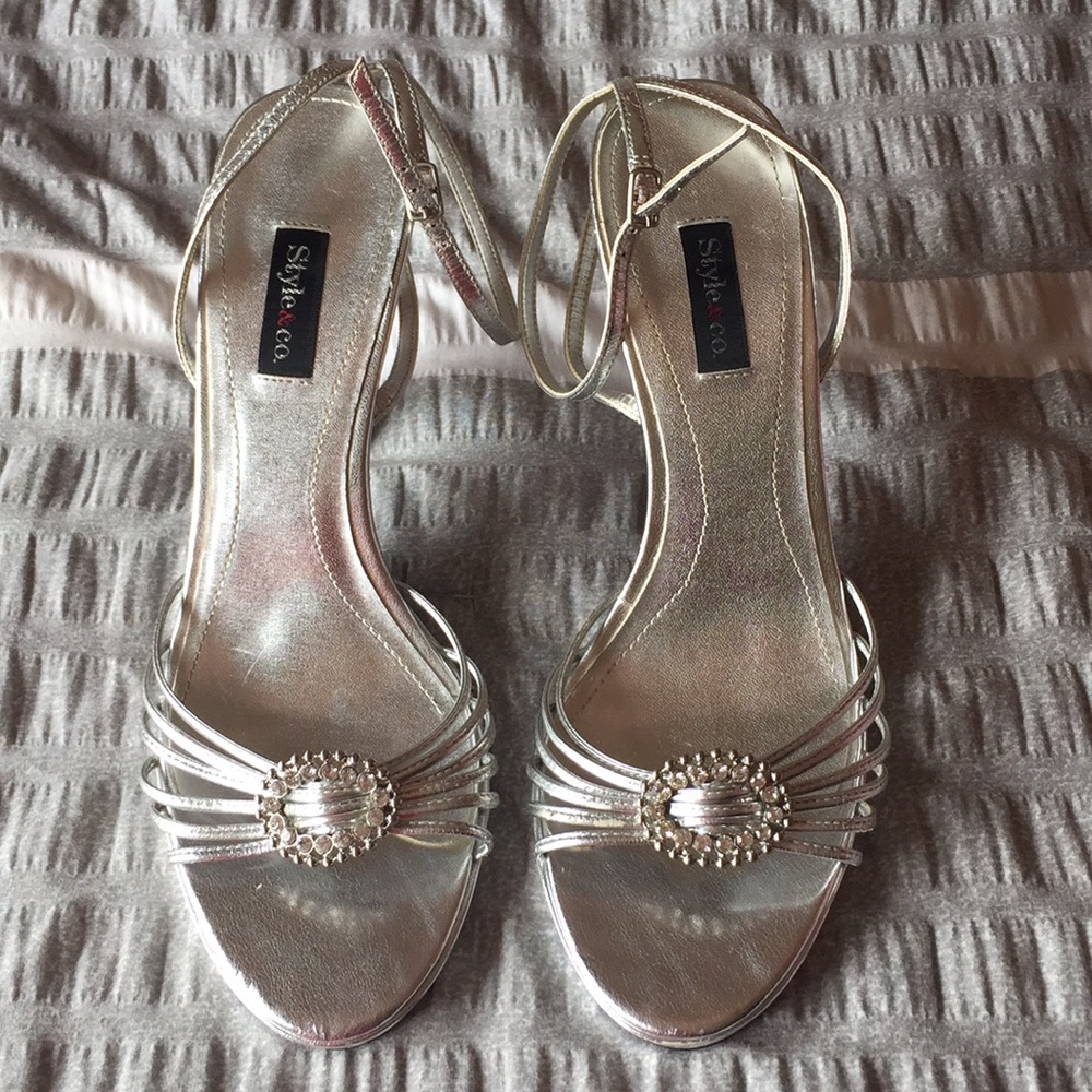 Style & Co. Jeweled Heels